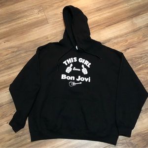 Bon Jovi hooded sweatshirt